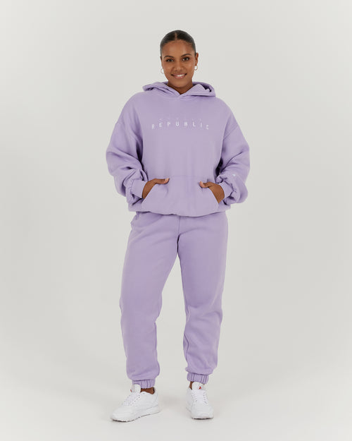 OVERSIZED HOODIE - LAVENDER