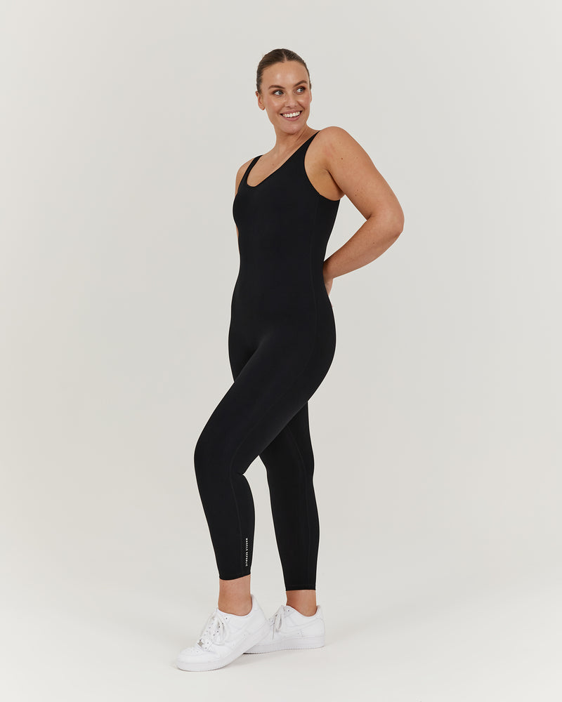 LUXE BROOKE BODYSUIT 24" - BLACK