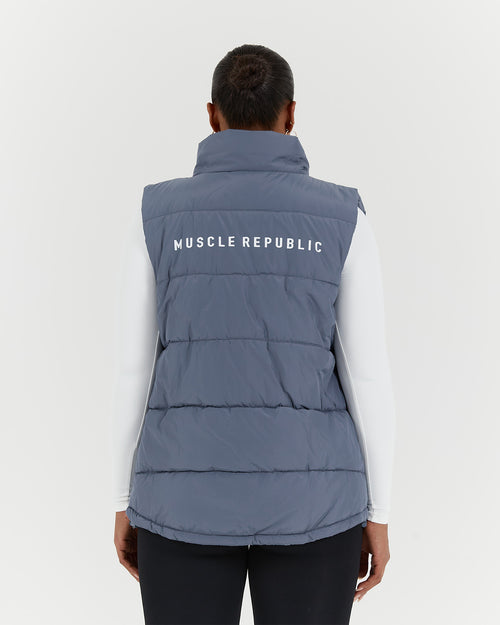 ELEMENTAL PUFFER VEST - BREEZE