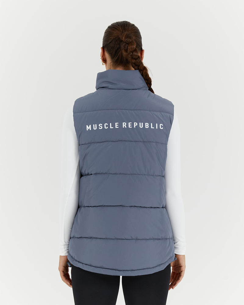 ELEMENTAL PUFFER VEST - BREEZE