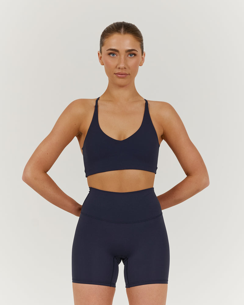 LUXE KELSEY BRA - DEEP NAVY