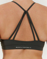 LUXE KELSEY BRA - FOREST