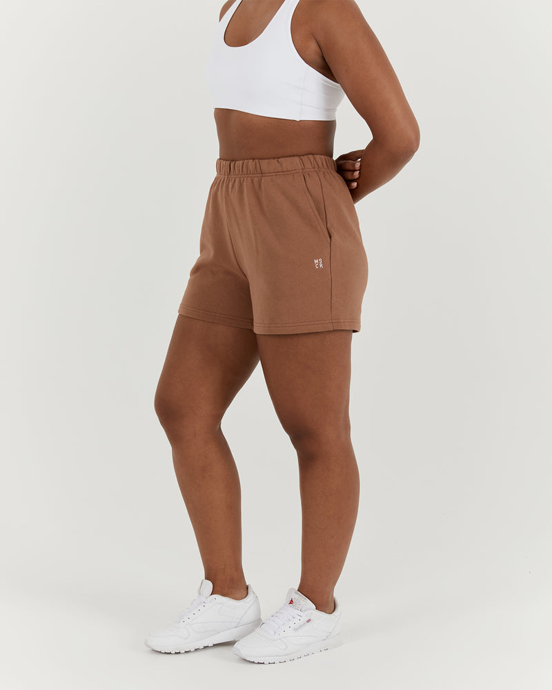 LEISURE SHORTS - MOCHA