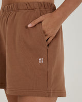 LEISURE SHORTS - MOCHA