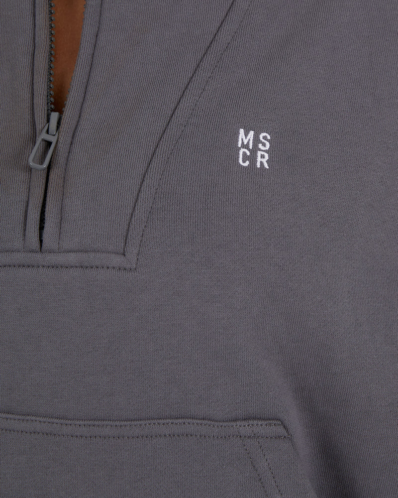 LEISURE 1/4 ZIP JUMPER - SHADOW