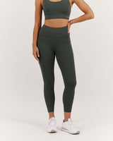 ELEVATE  LEGGINGS 7/8 - FERN