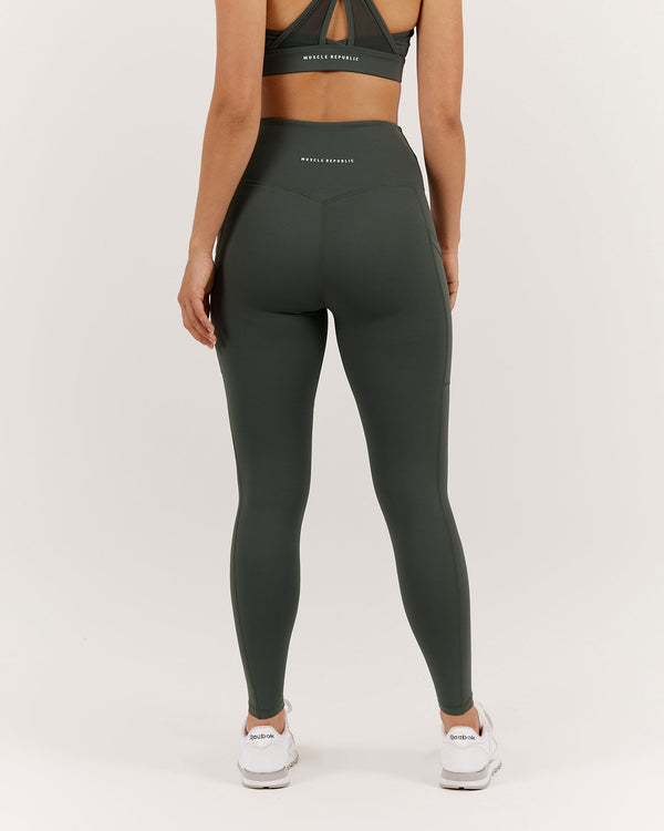 ELEVATE LEGGINGS FULL - FERN