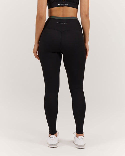 MVP LEGGINGS FULL - BLACK FERN