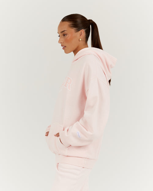 CAMPUS HOODIE - BLUSH