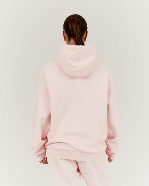 CAMPUS HOODIE - BLUSH