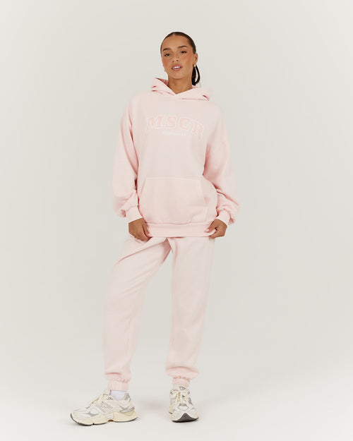 CAMPUS HOODIE - BLUSH