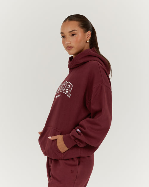 CAMPUS HOODIE - PORT