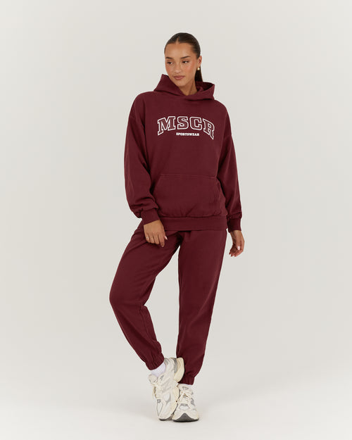 CAMPUS HOODIE - PORT