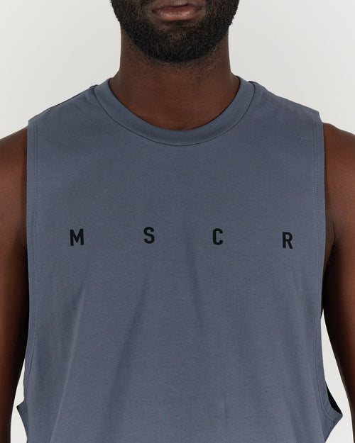 ROCKY MUSCLE TANK - SLATE