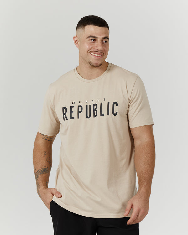 SYDNEY EVOLUTION TEE - BONE