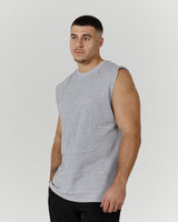 LIGHTWEIGHT OVERSIZED TANK - VARSITY GREY