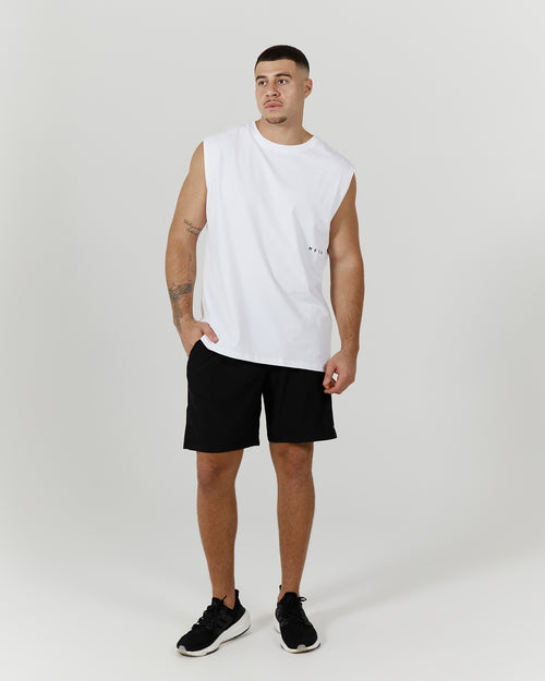 LIGHTWEIGHT OVERSIZED TANK - WHITE