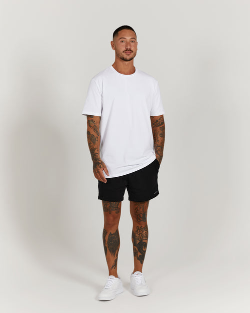 SYDNEY PITCH TEE - WHITE