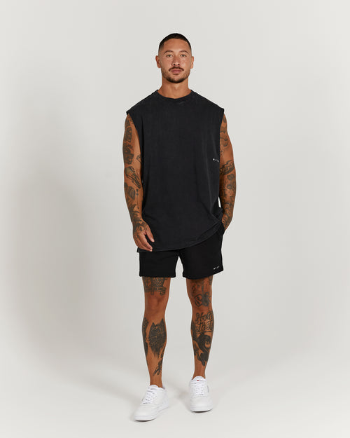 TIMELESS TANK - FADED BLACK