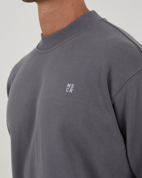 UNWIND CREW JUMPER - SHADOW