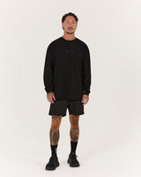 CLASSIC PASTIME LONG SLEEVE TEE - BLACK