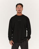 CLASSIC PASTIME LONG SLEEVE TEE - BLACK