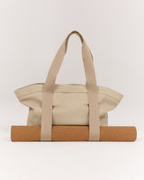 MSCR CANVAS YOGA TOTE BAG - OXFORD TAN