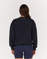 CLASSIC CREW JUMPER - MIDNIGHT NAVY MSCR COLLEGIATE