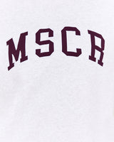 CLASSIC CREW JUMPER - SNOW GREY BEET MSCR COLLEGIATE