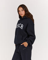 OVERSIZED HOODIE - MIDNIGHT NAVY MSCR COLLEGIATE