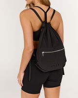 MSCR DRAWSTRING BACKPACK - BLACK