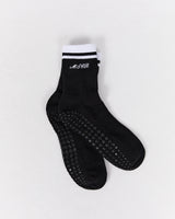 MSCR GRIP SOCKS - BLACK WHITE