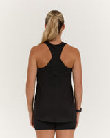 INTERVAL LONGLINE SINGLET - BLACK