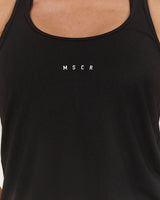 INTERVAL LONGLINE SINGLET - BLACK