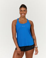INTERVAL LONGLINE SINGLET - LUMINOUS BLUE MSCR