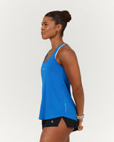 INTERVAL LONGLINE SINGLET - LUMINOUS BLUE MSCR