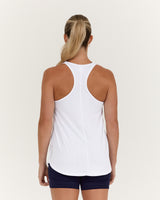 INTERVAL LONGLINE SINGLET - WHITE