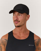 MSCR LIGHTWEIGHT RUN CAP - BLACK