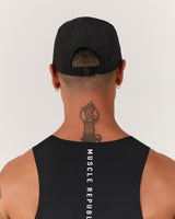 MSCR LIGHTWEIGHT RUN CAP - BLACK
