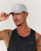 MSCR LIGHTWEIGHT RUN CAP - LIGHT GREY