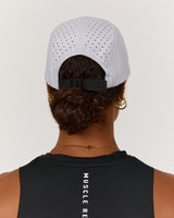 MSCR LIGHTWEIGHT RUN CAP - LIGHT GREY