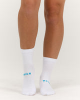 WOMENS PERFORMANCE SOCKS - WHITE