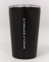 MSCR STAINLESS STEEL COFFEE CUP - BLACK