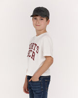 MSCR SPORTS KIDS TEE - PORCELAIN