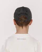 KIDS TEAM MSCR DISTRESSED CAP - FADED VOLCANO