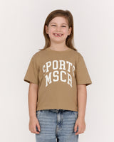 MSCR SPORTS KIDS TEE - FAWN