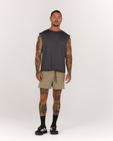 MOMENTUM INBUILT SHORTS 3.5" - ALUMINIUM MWH