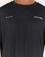 PHOENIX BOXY TEE - BLACK MWH