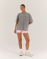 NBCF ESSENTIALS TEE - FADED GREY