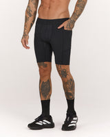 NEXUS COMPRESSION SHORT 8" - BLACK